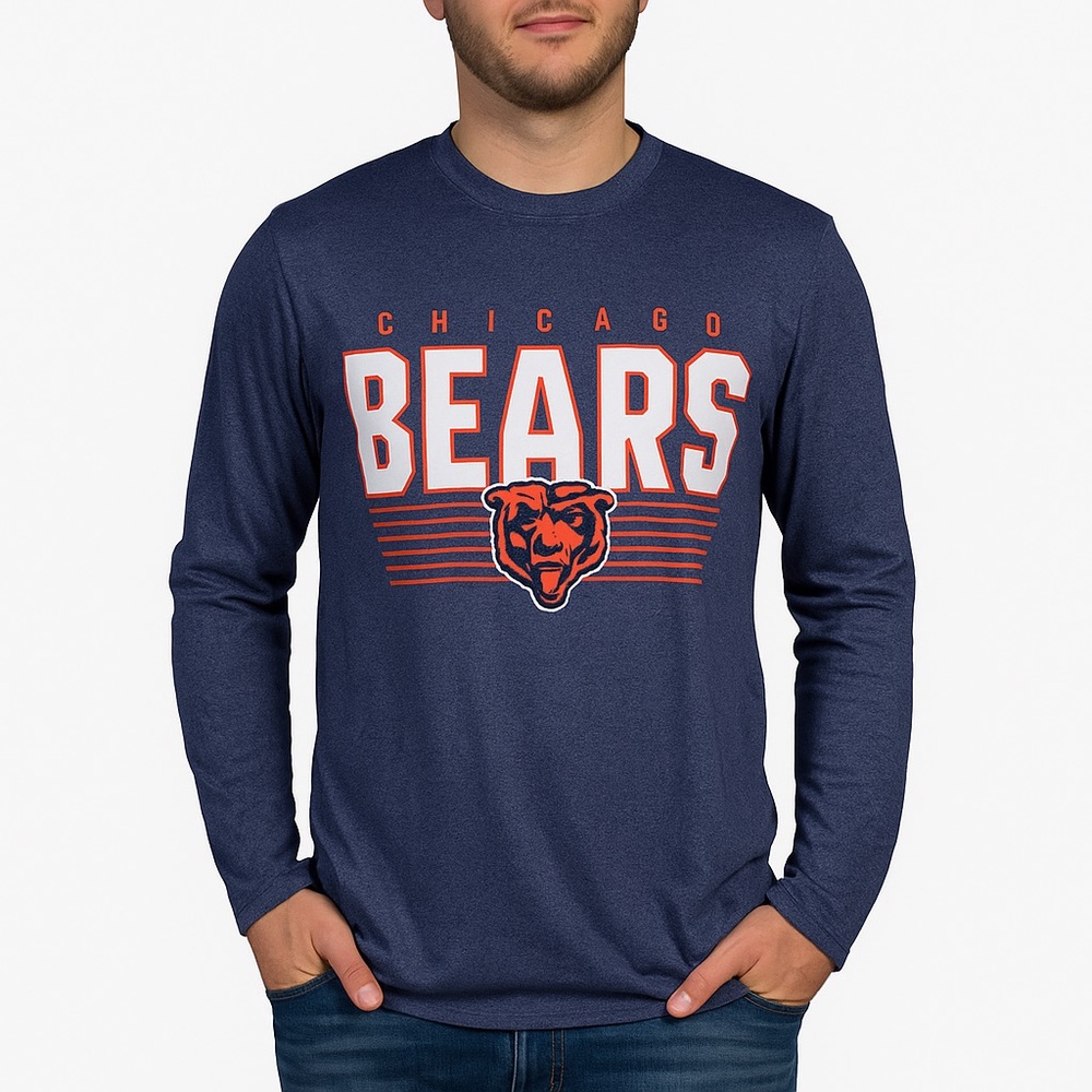 NFL Chicago Bears Long Sleeve Shirt Size Medium NWOT
